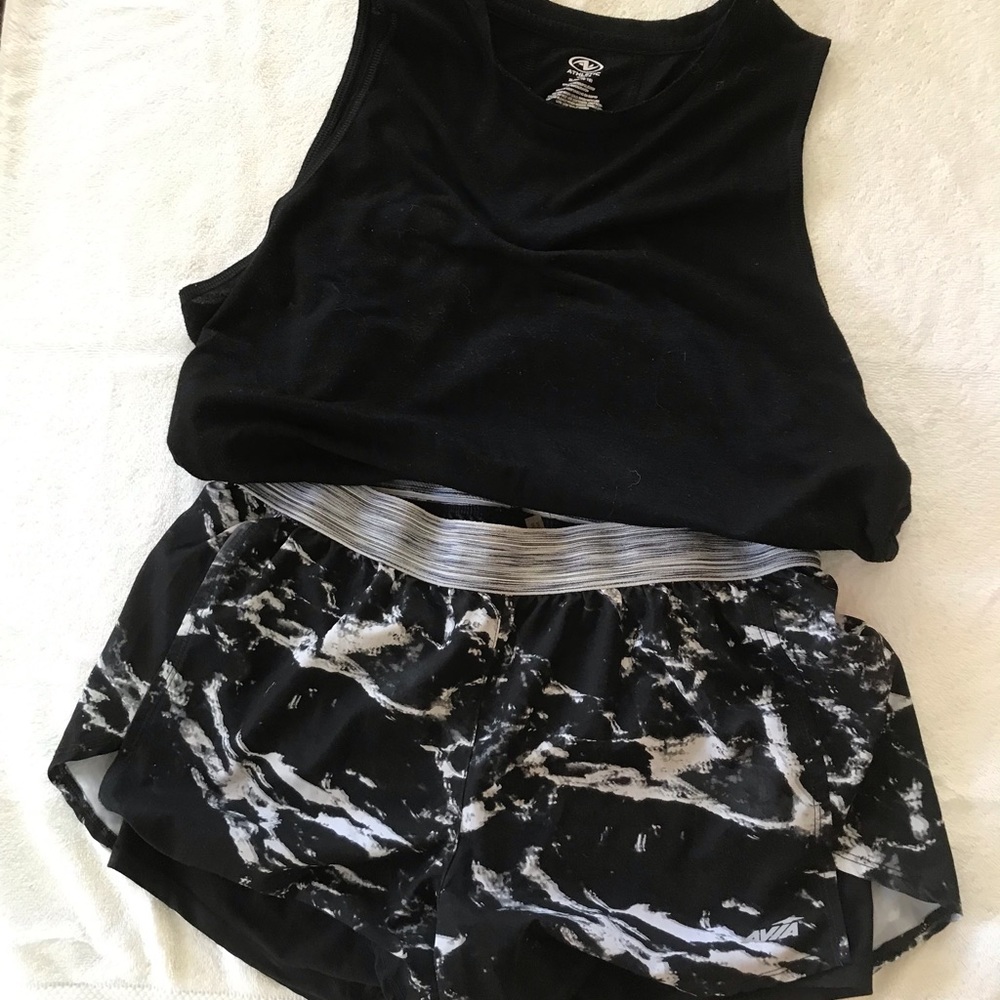Workout Shorts and tank set
